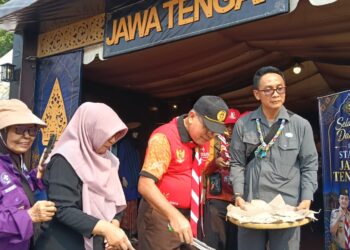 Kak Budi Masak Mendoan di Jamnas XII, Kenalkan Cita Rasa Khas Banyumas