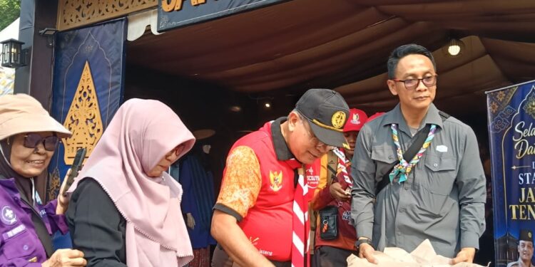 Kak Budi Masak Mendoan di Jamnas XII, Kenalkan Cita Rasa Khas Banyumas