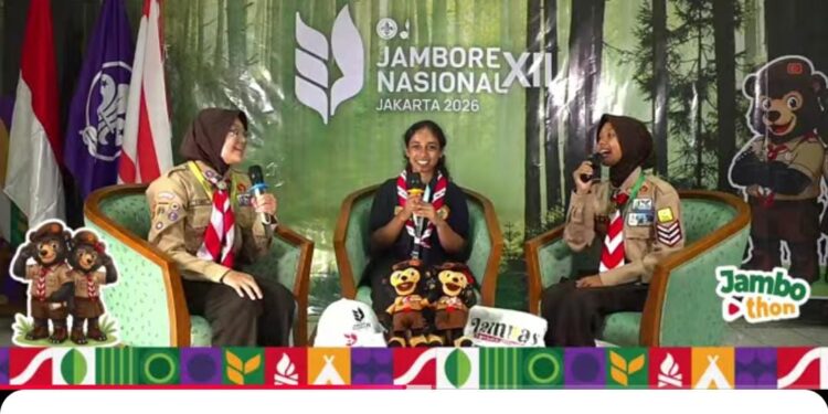 Adil Kalila, Penggalang Garuda Banyumas, Jadi Host Talkshow Bersama Pramuka Sri Lanka