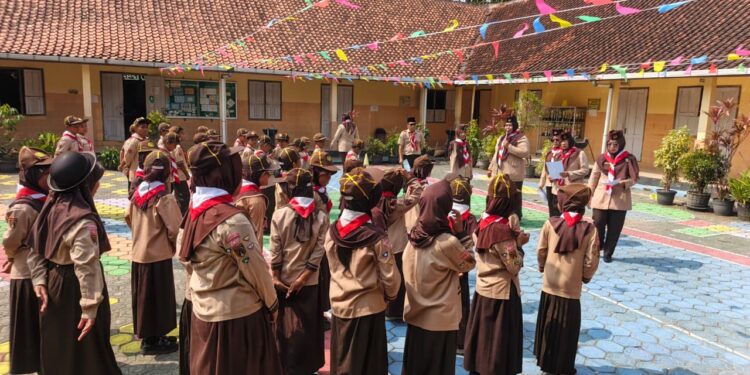 Ekskul Pramuka SD Negeri 1 Bancarkembar Jadi Wadah Tumbuh dan Berkarya