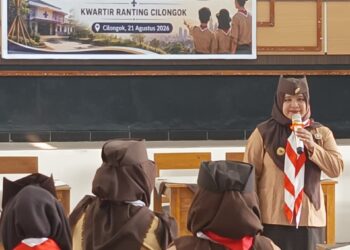 Kwarran Cilongok Perkuat Pembinaan Gugus Depan Wilayah, Teritorial, dan PKBM