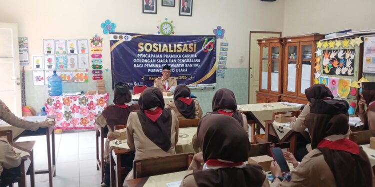 Pembina SD Negeri 1 Bancarkembar Ikuti Sosialisasi Pencapaian Pramuka Garuda