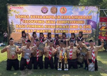 Kwarran Cilongok Tampil Gemilang di Scouting Skill Competition Kwarcab Banyumas 2026