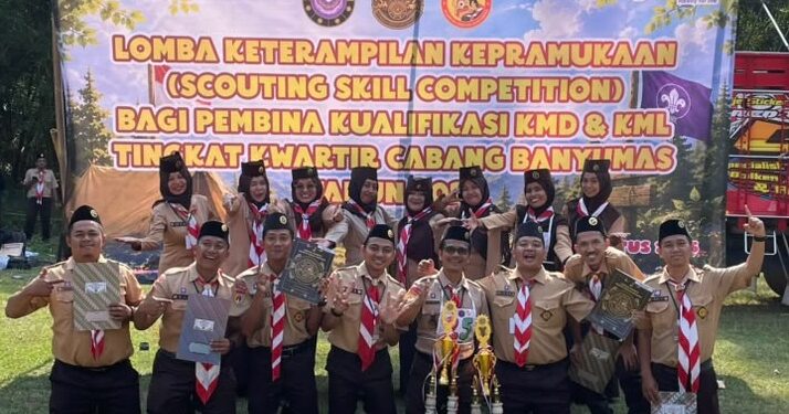 Kwarran Cilongok Tampil Gemilang di Scouting Skill Competition Kwarcab Banyumas 2026