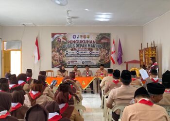 Kwarran Kemranjen Laksanakan Pengukuhan Gugus Depan MANTAP
