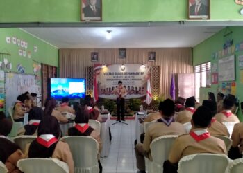 SD Negeri 3 Pernasidi Jalani Penilaian Gugus Depan Mantap Kwarcab Banyumas, Tampilkan Semangat Pramuka yang Patriotik