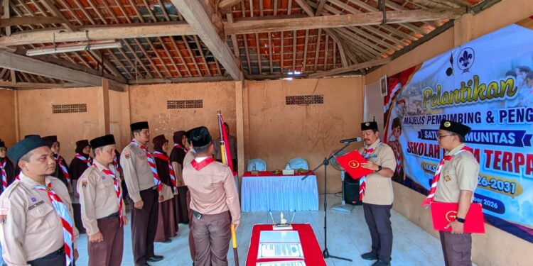 KUKUHKAN PERAN KEPRAMUKAAN BERBASIS SEKOLAH ISLAM TERPADU, SAKO SIT KWARCAB BANYUMAS RESMI DILANTIK