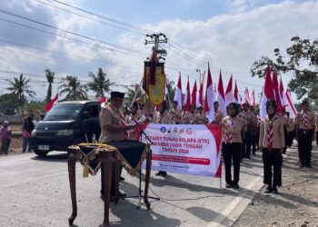 Bawa Pesan Ngopeni dan Nglakoni Gubernur Jateng, Kwarcab Banyumas Resmi Terima Pasukan ETK dari Cilacap