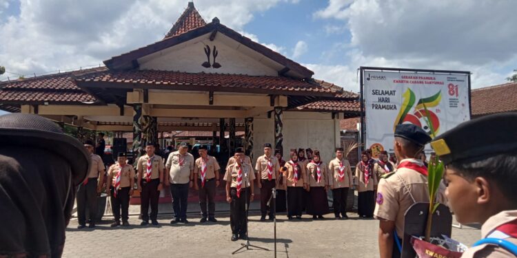 Tiba di Sanggar Bakti Kwarcab, Penyemayaman ETK 2026 Banyumas Berlangsung Sesuai Tata Upacara Resmi Kwarda Jateng