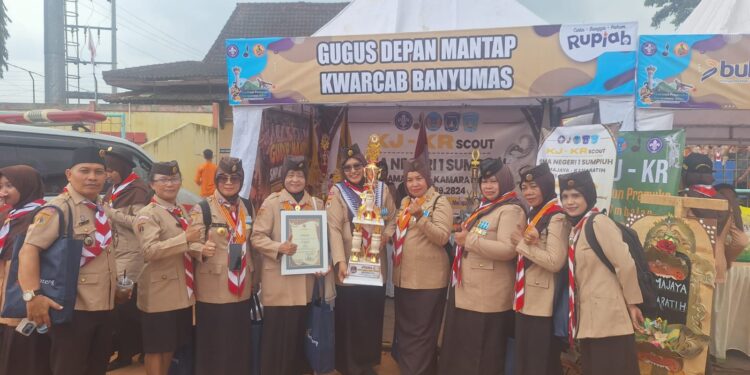 Kwarda Jateng Kunjungi Stand Gudep Mantap Kwarcab Banyumas, Apresiasi Kiprah Pembina Berprestasi