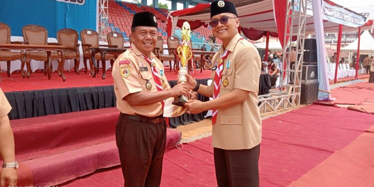 Kwarran Somagede Sabet Juara 1 Stand Pameran Festival Pramuka Banyumas 2026