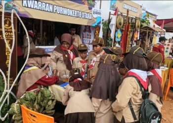 Nanda Siaga SD Negeri 1 Bancarkembar Kunjungi Festival Pramuka Banyumas