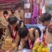 Pangkalan MTs Ma’arif NU 1 Purwojati Kunjungi Stand Kwarran Purwojati