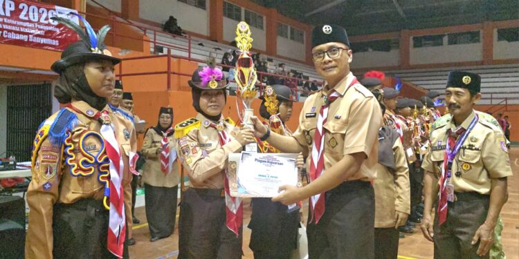 SMPN 1 Jatilawang dan SMPN 3 Karanglewas Juara Lomba Gelar Keterampilan Penggalang Kwarcab Banyumas 2026