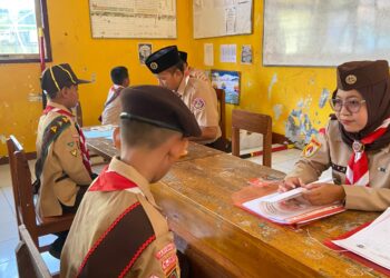 Kwarran Purwojati Gelar Penilaian Pramuka Garuda, 27 Penilai Bertugas di 15 Ruangan
